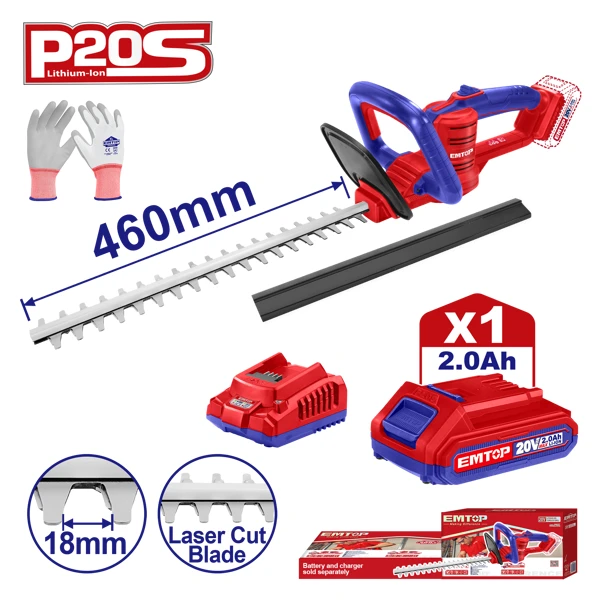 Cordless hedge trimmer ELHT204611 — OnMaster — Təmir və tikinti