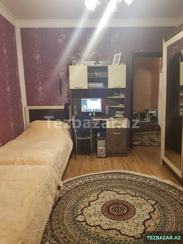 Satılır 3 otaqlı köhnə tikili 60 m², Bakıxanov q — Mənzil, Bakı (5)
