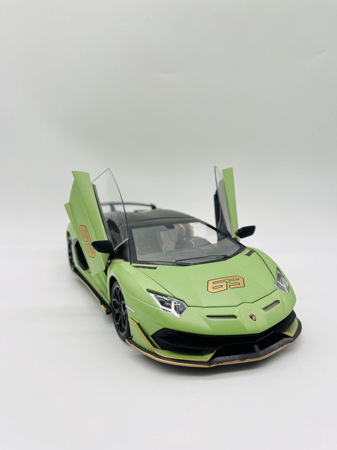 Maşın metal yaşıl MS1886-30 Lamborghini Aventador — Mallar, Bakı