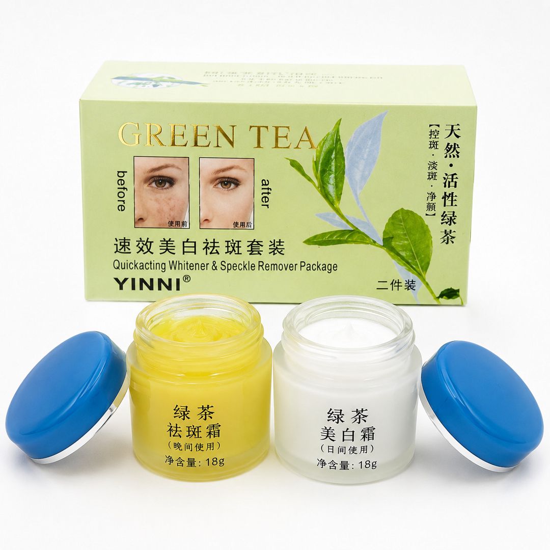 Üz üçün krem dəsti Зеленый чай 2x18 q — Mallar, Bakı (2)