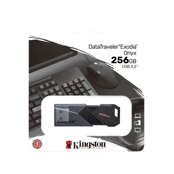 Kingston 256GB DataTraveler Exodia Onyx USB Flash Drive — Bakı