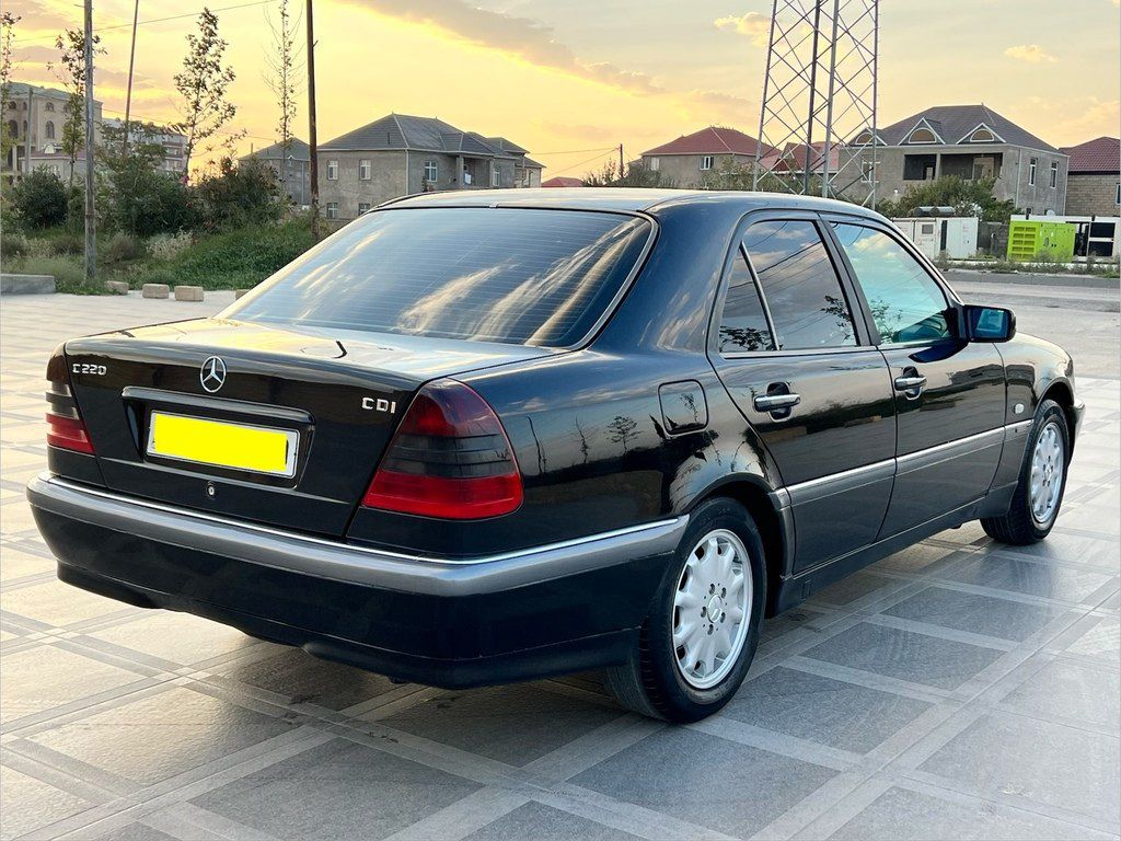 Mercedes C 220, 2.2 L, 1999 il, 285 000 km — Avtomobillər, Bakı (12)