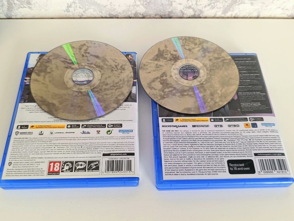 PS4 disk =20azn / PS5 disk =50azn Mortal kombat 40azn / mağaza deyil — Konsol oyunları, Bakı (4)