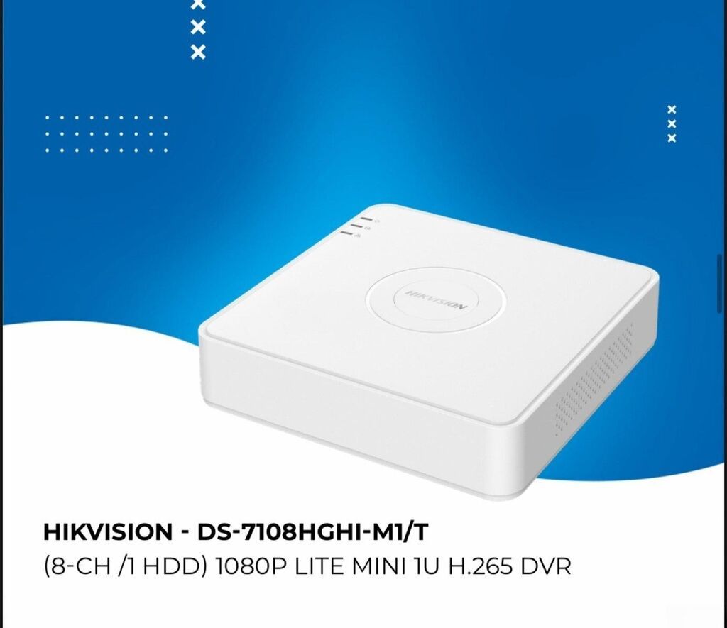 Hıkvısıon - DS-7108HGHI-M1 dvr 8 port hıkvısıon DS-7108HGHI-M1 dvr — Surveillance sistemləri, Bakı