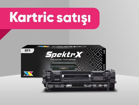 Kartric "SpektrX 071 Qara" — Bakı