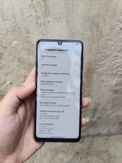 Samsung Galaxy A33 5G, 128 GB, rəng - Qara, İki sim kartlı — Bakı