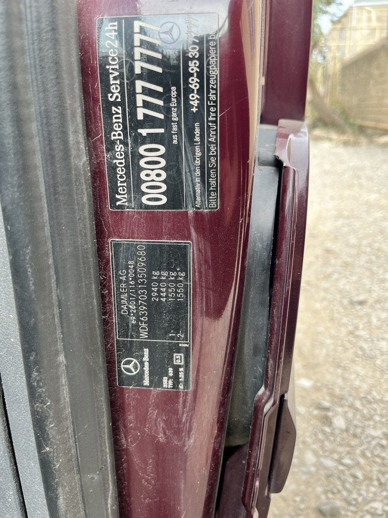 Mercedes Vito 115 CDI, 2.1 L, 2009 il, 829 000 km 99-RA-659 — Avtomobillər, Bakı (3)