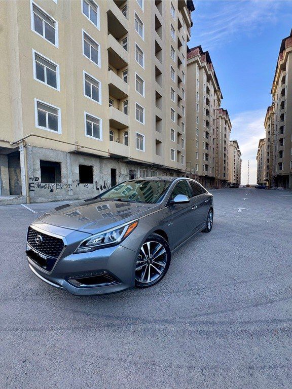 Hyundai Sonata, 2.0 L, 9.8 kWh, 2017 il, 130 600 km — Avtomobillər, Bakı (4)
