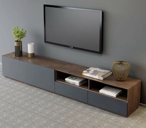 Tumba Ev Plus ev_12116016, Ldsp, antrasit, qəhvəyi, 190x40x40 sm — Bakı