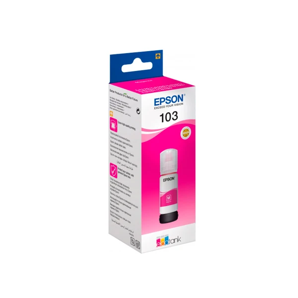 Epson 103 EcoTank Magenta ink bottle — Mallar, Bakı