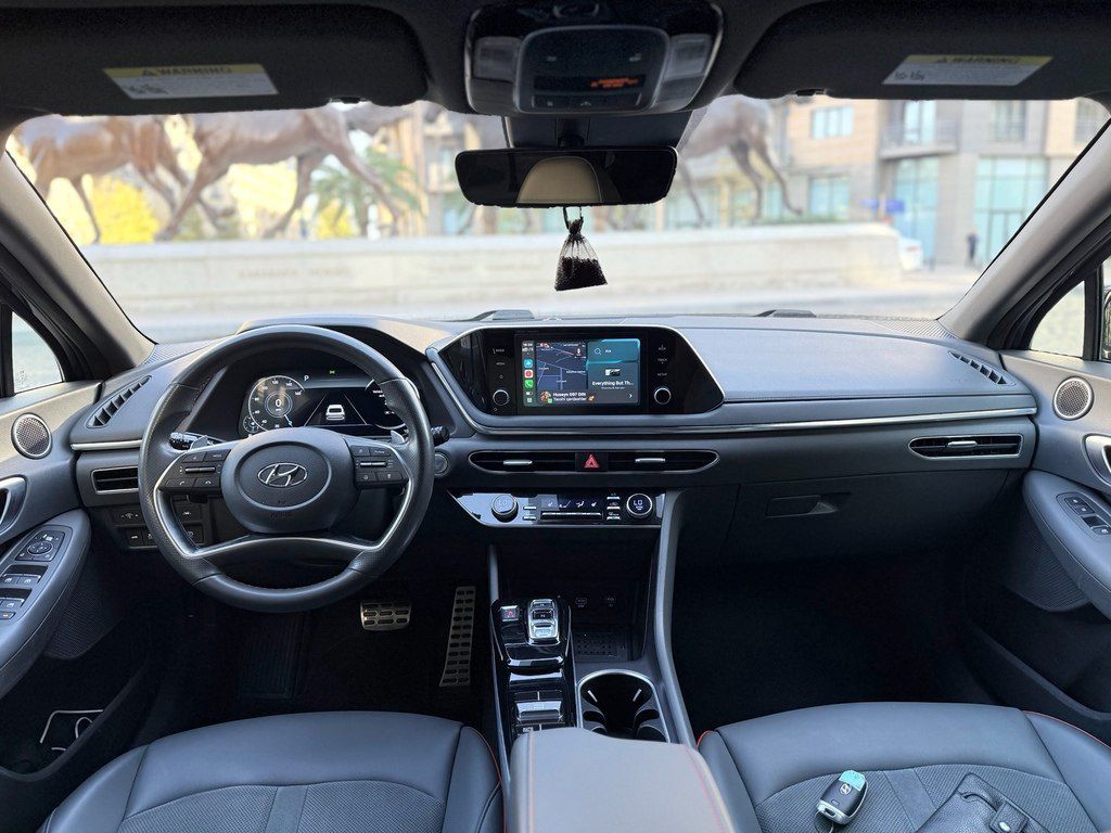 Hyundai Sonata, 1.6 L, 2020 il, 104 500 km — Avtomobillər, Bakı (7)