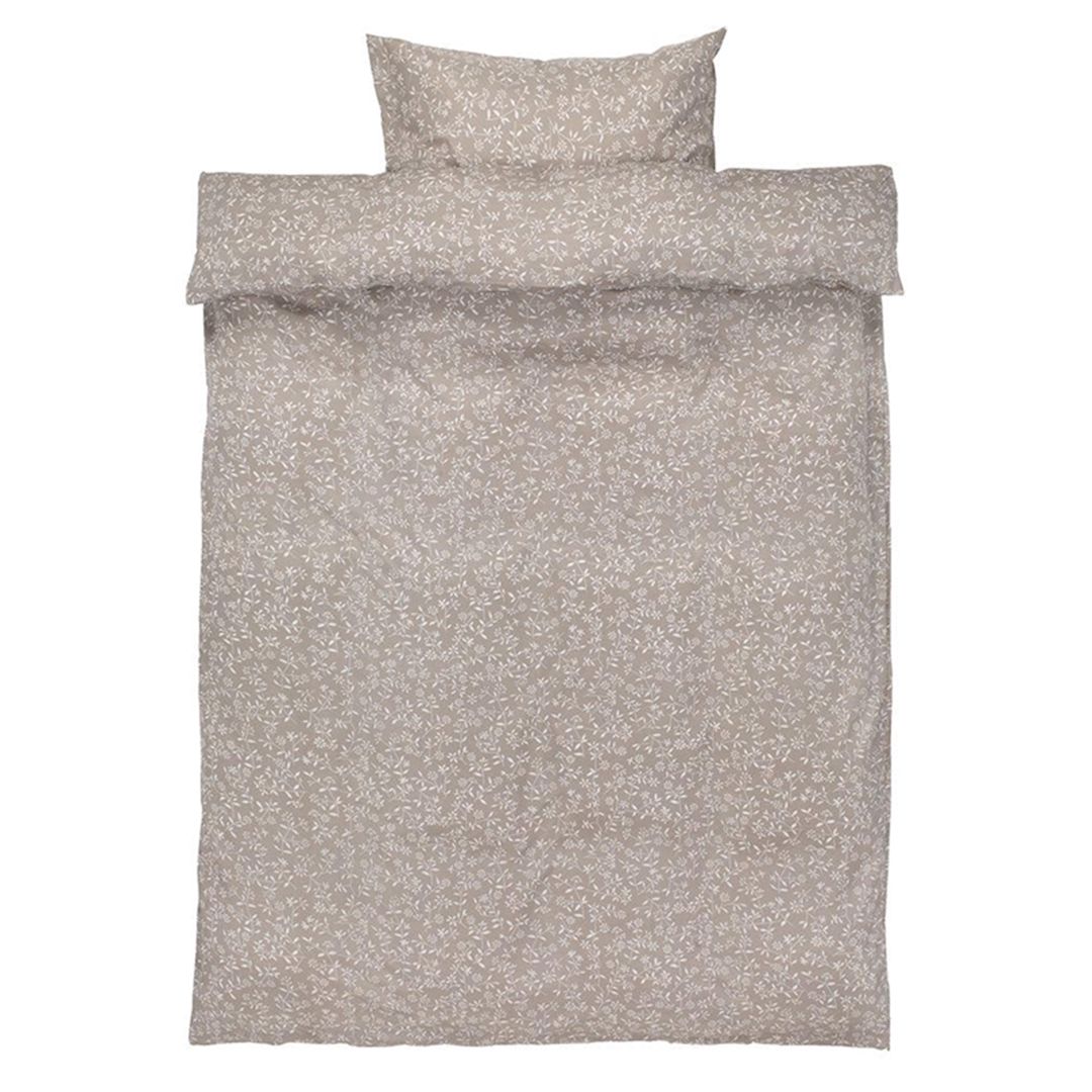 Yataq dəsti Jysk Bella Micro, yorğan üzü 140x200 sm, yastıq üzü 50x70/75 sm, bir yarım, mikrofibra, boz — Mallar, Bakı