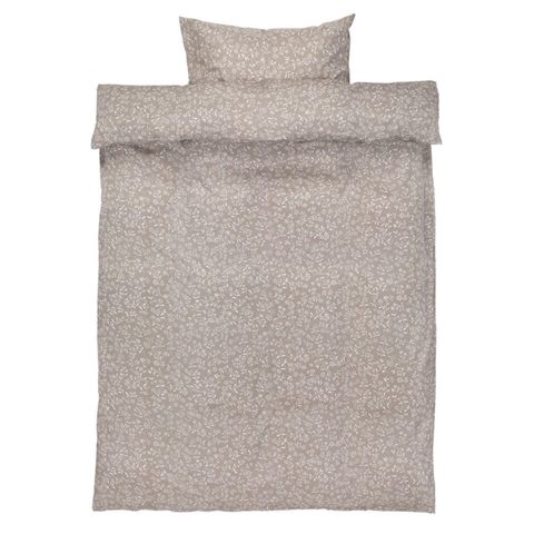 Yataq dəsti Jysk Bella Micro, yorğan üzü 140x200 sm, yastıq üzü 50x70/75 sm, bir yarım, mikrofibra, boz — Bakı
