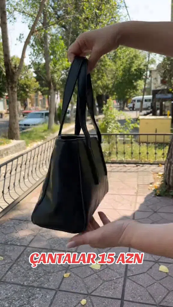 Qadın çantası, Qara rəng — Bakı