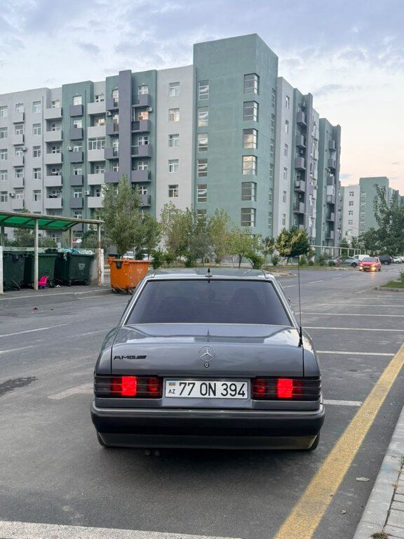 Mercedes 190, 2.0 L, 1992 il, 485 000 km 77-ON-394 — Avtomobillər, Bakı (2)