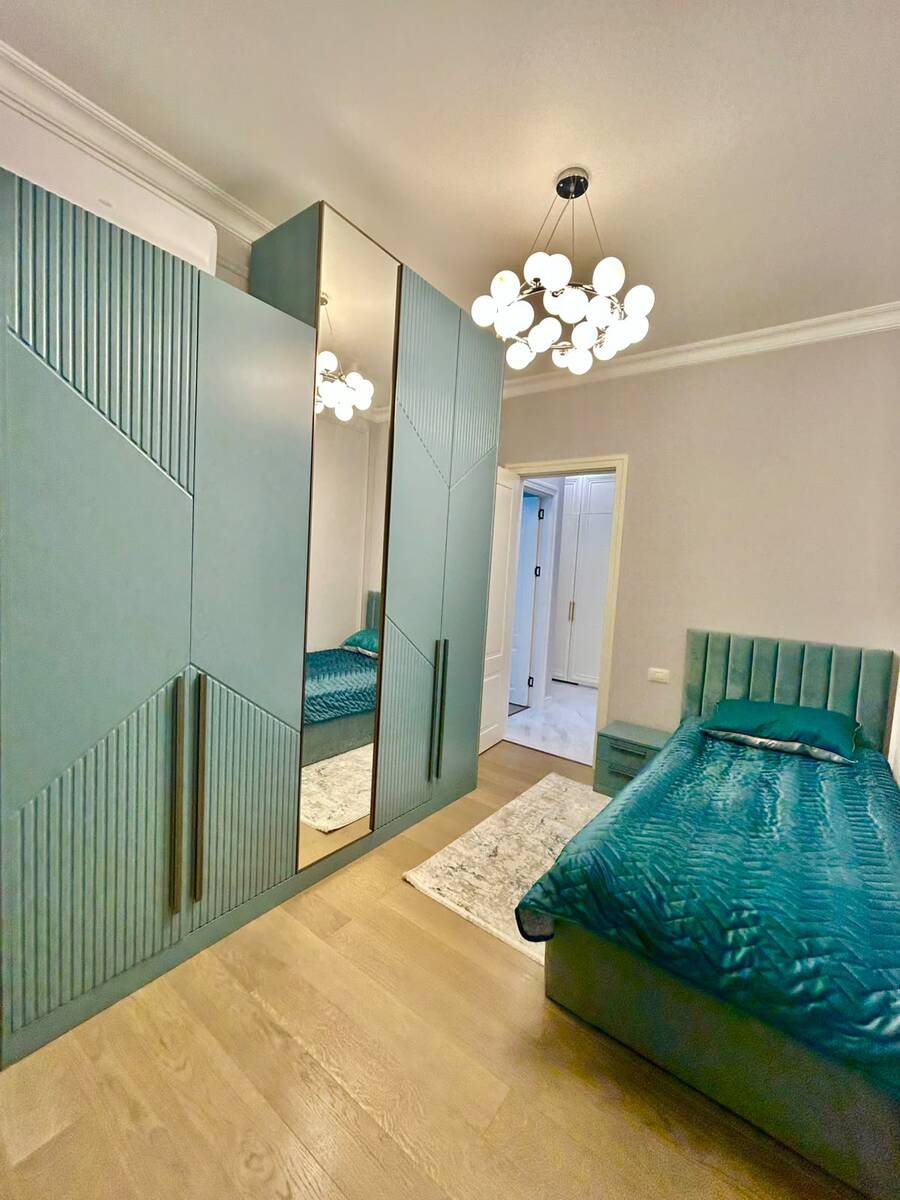İcarəyə verilir 3 otaqlı yeni tikili 90 m² — Mənzil, Bakı (11)