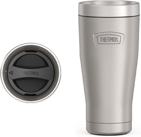 Termo fincan IS1152AG4, paslanmayan polad, gümüşü, 470 ml — Bakı