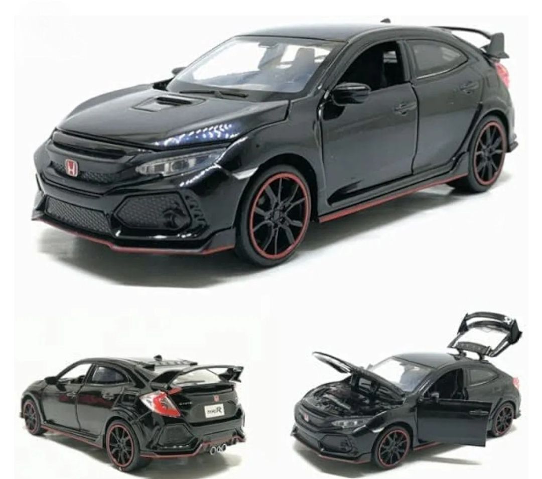 Oyuncaq maşın Honda Civic Type R 1:32, qara — Mallar, Bakı (2)