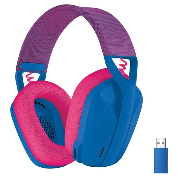 Logıtech G435 Lıghtspeed Wireless Gaming Headset Blue — Mallar, Bakı