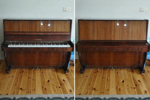 Pianino 3 pedalli. Baxcada istifade edilib. Tam islekdir. Qiymet 150 — Bakı