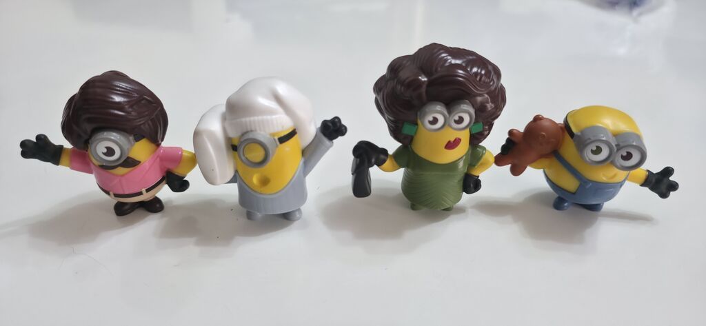 Minions fiqurlarının dəsti Minions ×4 (6sm) 15 manat — Oyuncaq figuraları, Bakı