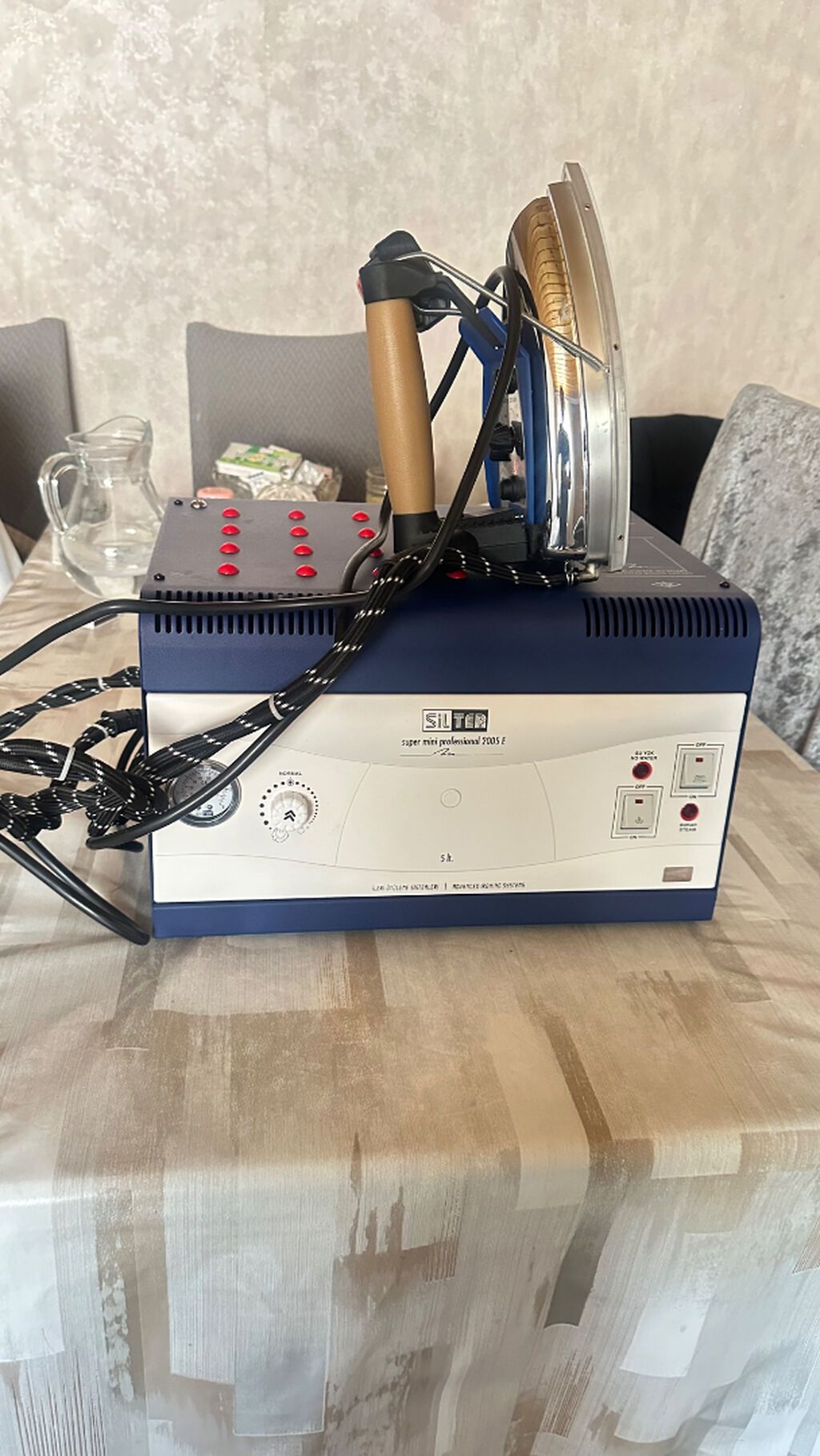 Silter Super Mini 2005 E – peşəkar buxarlı ütü sistemi Dərzilər — Ütü, Bakı (9)