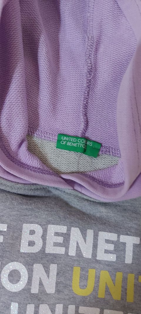 United Colors of Benetton uşaq kapüşonlu svitşört - Brend: United — Bakı