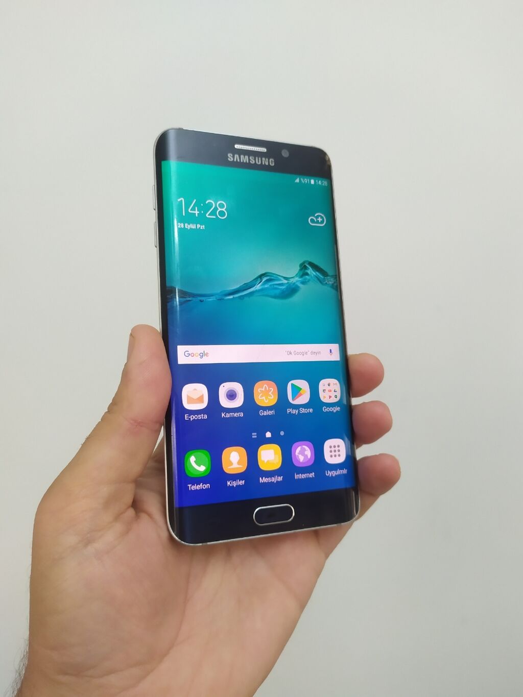 Samsung Galaxy S6 Edge Plus, 32 GB, rəng - Göy, Sensor — Samsung, Masazır (3)