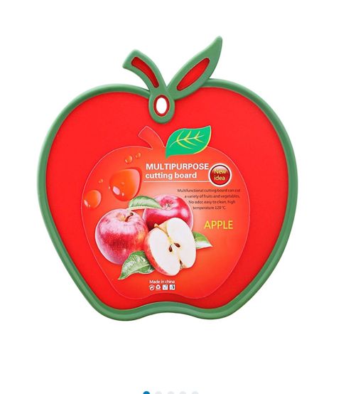 Mətbəx lövhəsi HMSD_K357, 26х28 sm, qırmızı — Bakı