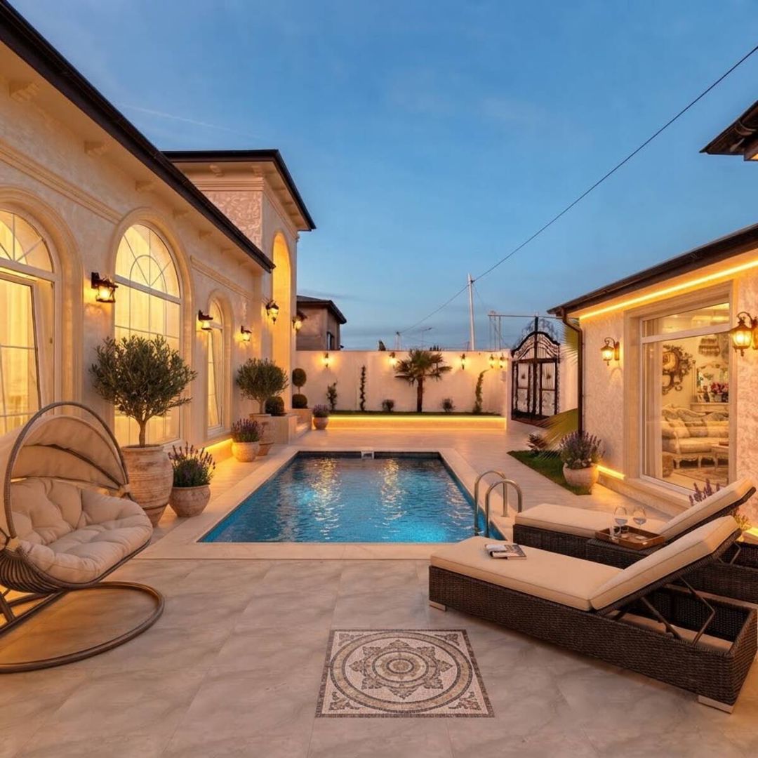 Satılır 4 otaqlı həyət evi/bağ evi 210 m² — Ev, villa, Bakı (4)