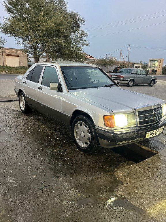 Mercedes 190, 2.0 L, 1991 il, 224 280 km 99-OR-428 — Avtomobillər, Salyan (3)
