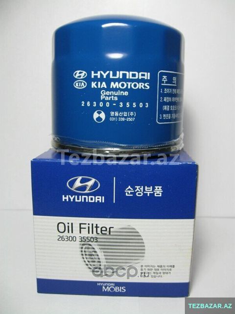Hyundai /Kia Yag Filteri — Bakı