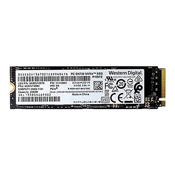 Western Digital SN730 256GB NVMe SSD — Mallar, Bakı