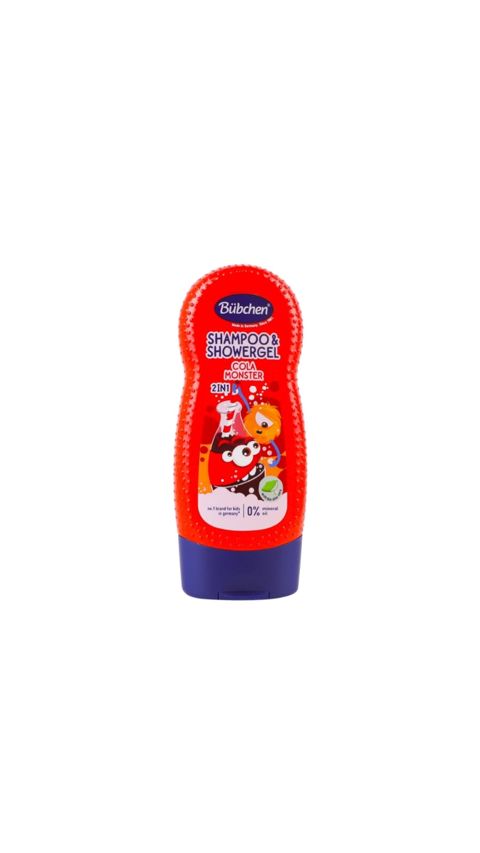 Uşaqlar üçün şampun-gel Bübchen Cola Monster 230 ml — Bakı