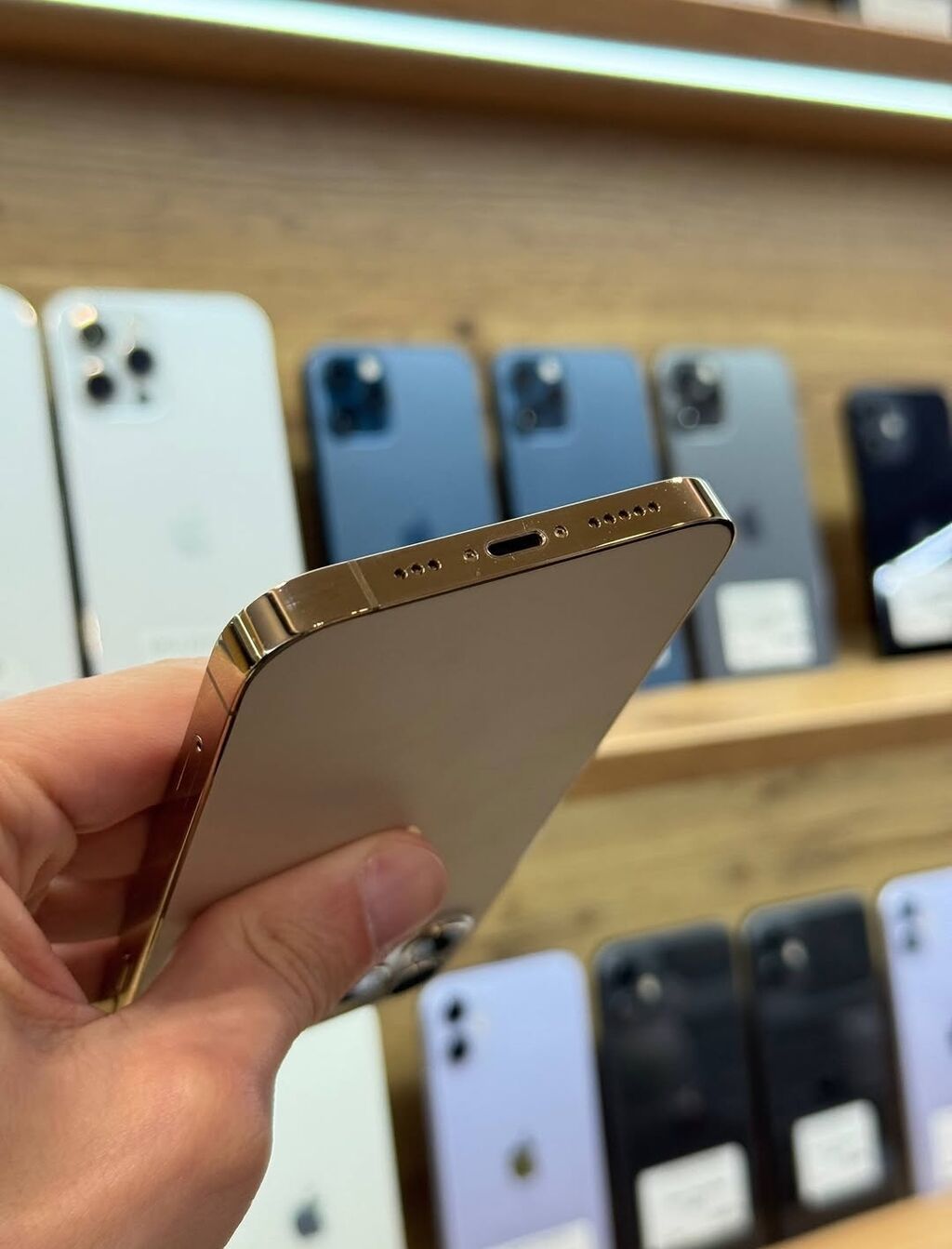 IPhone 12 Pro, 128 GB, Qızılı, Zəmanət, Simsiz şarj, Face ID — Apple iPhone, Digah (5)