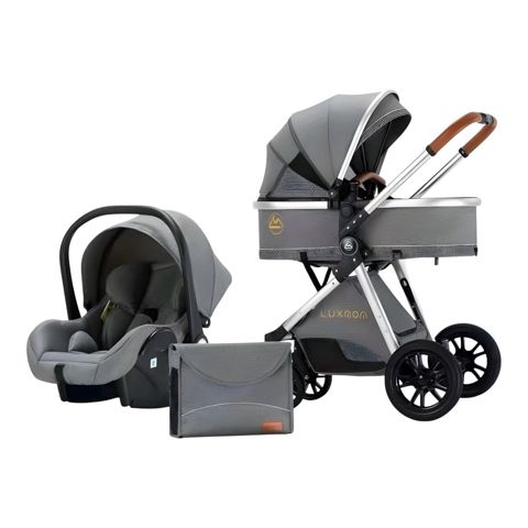Uşaq arabası LuxMom 952539_RB, 0 ay+, boz - 952539_RB — Bakı