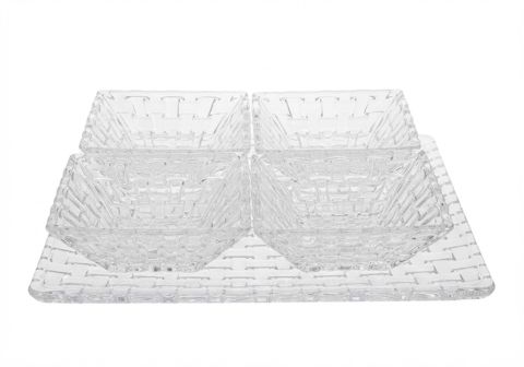 Çərəz qabı, şüşə, şəffaf, 10 sm — Bakı