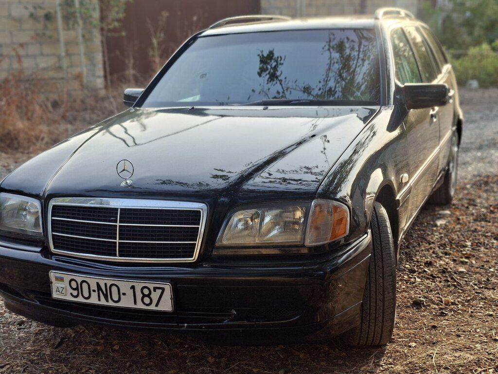 Mercedes C 220, 2.2 L, 1999 il, 356 011 km 90-NO-187 — Avtomobillər, Ağcabədi (12)