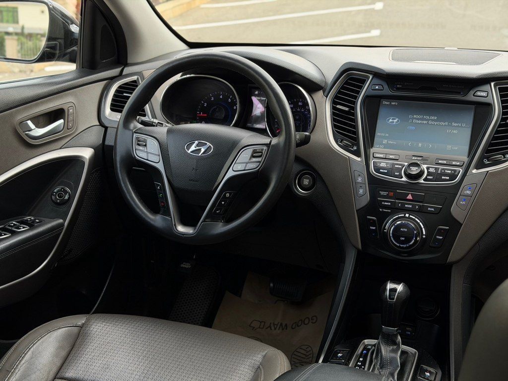 Hyundai Santa Fe, 2.0 L, 2015 il, 109 000 km — Avtomobillər, Gəncə (12)