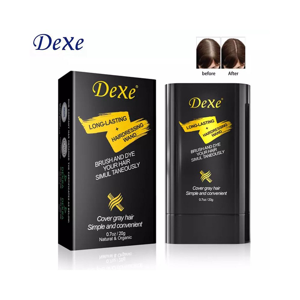 Tonlaşdırıcı stik Dexe Cover Gray hair Comb 03 Coffee 20 q — Mallar, Bakı (2)