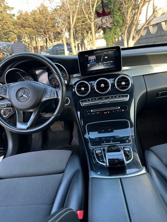 Mercedes C 180, 1.6 L, 2017 il, 110 000 km 77-XR-483 — Avtomobillər, Bakı (7)
