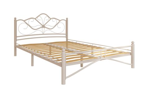 İki nəfərlik çarpayı Askona Luara 200x160 sm, ağ — Bakı