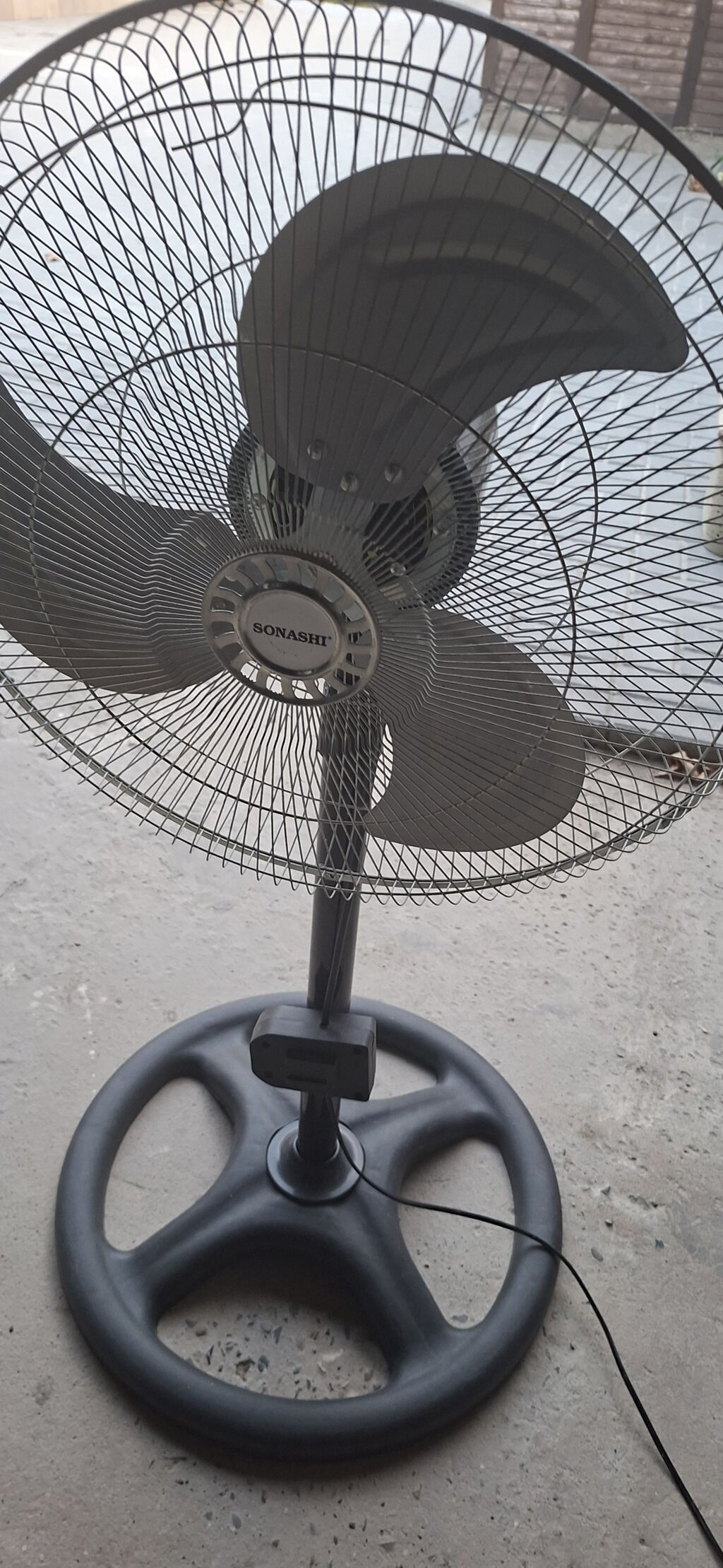 Sonashı döşəmə ventilyatoru - Güclü və səssiz işləyən elektrik — Ventilyatorlar, Digah