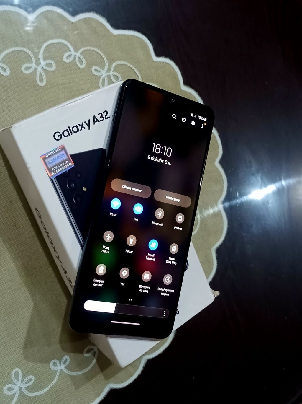Samsung Galaxy A32, 64 GB, Zəmanət, Sensor, Barmaq izi — Samsung, Bakı (5)