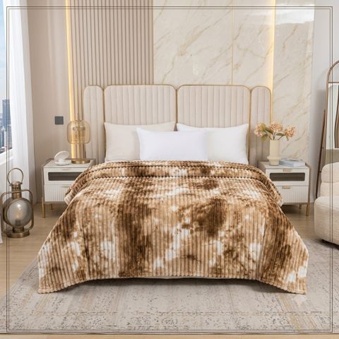 Pled-örtük MZ 4567, ikinəfərlik, 200x220 sm, bamboo — Bakı