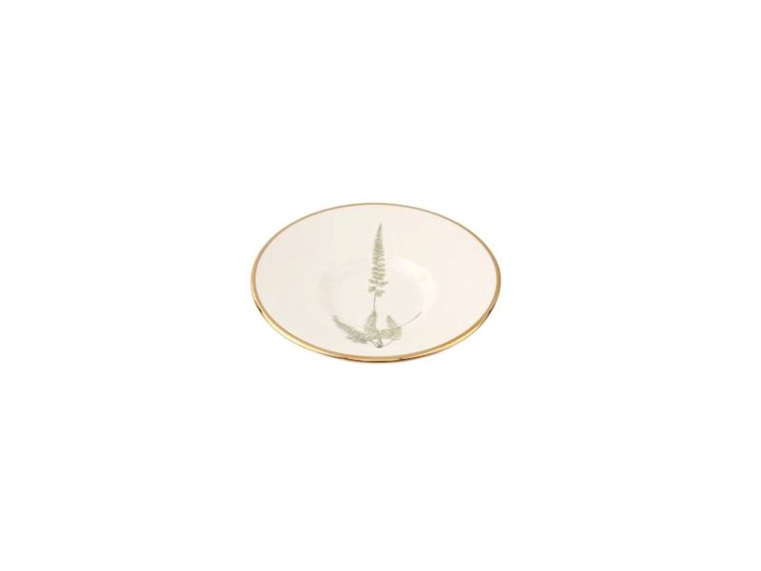 Nəlbəki Porland Botanical Desen1, farfor, ağ, 11 sm — Mallar, Bakı (2)