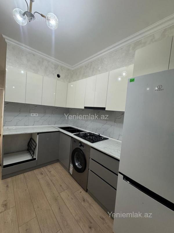 Kirayə 1 otaqlı Bina evi menzil (Yeni tikili), 50 m², Nizami rayonu — Mənzil, Bakı (2)