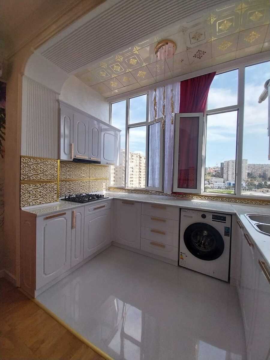 İcarəyə verilir 2 otaqlı yeni tikili 60 m² — Mənzil, Bakı (7)