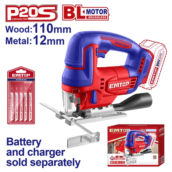 Cordless jig saw ELGS201008 — OnMaster — Təmir və tikinti