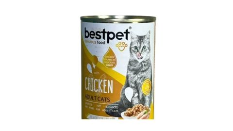 Nəm yem Bestpet Chiken Adult Cats, 400 q — Bakı